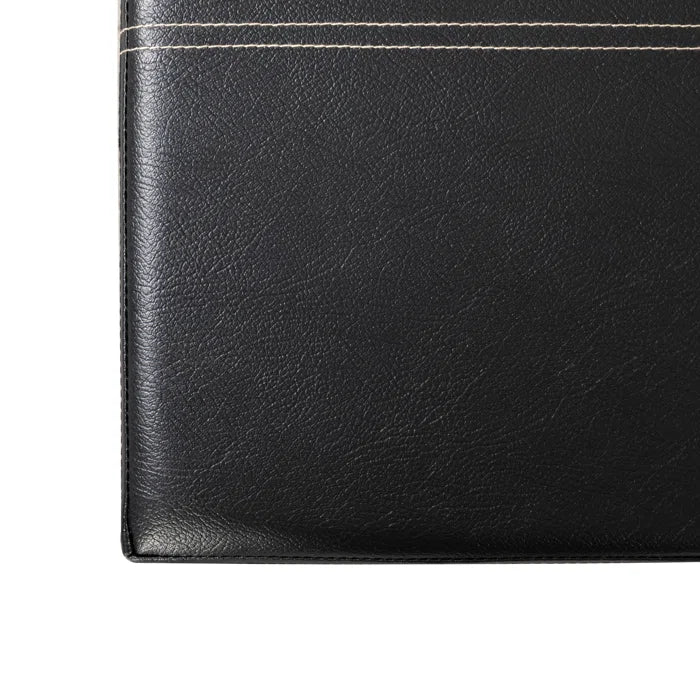 Brilon Vegan Leather Ottoman - Afday