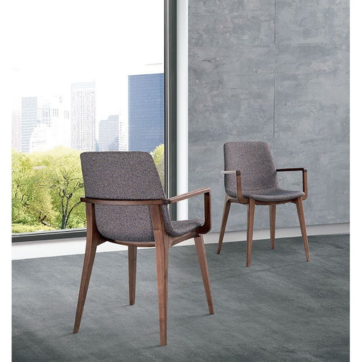 Cream Hued Dining Chair - Afday