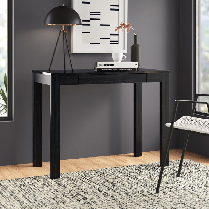 Black Finish Office Desk