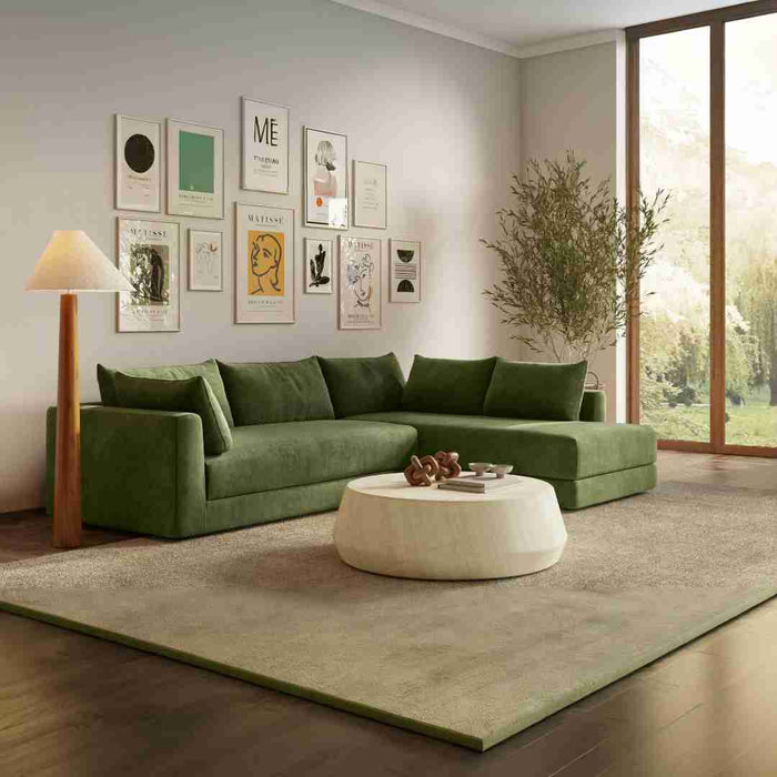 Moss Lounge Sectional Sofa - Afday