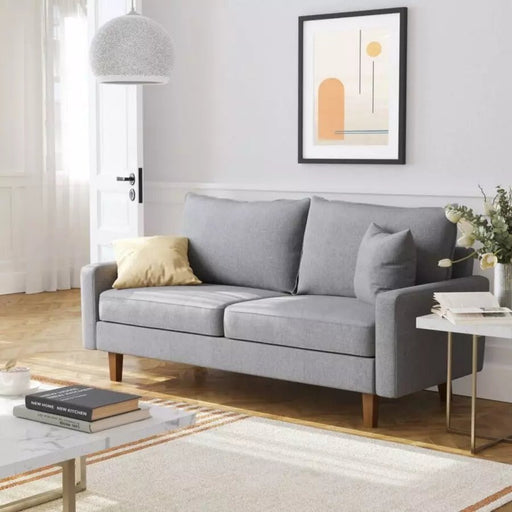 Recessed Loveseat Sofa - Afday