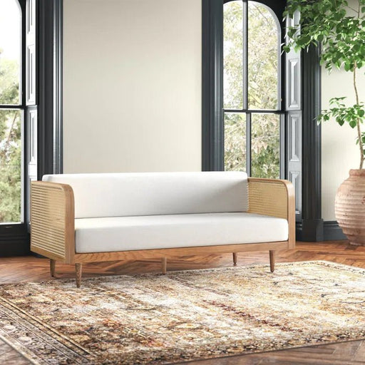 Adale Rattan Solid Wood Daybed - Afday