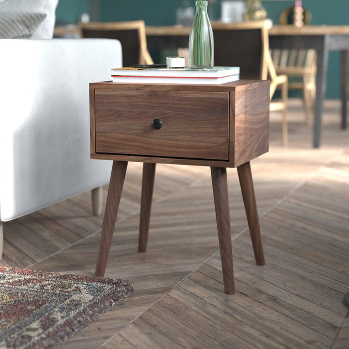 Jackson Single Drawer Bedside Table - Afday