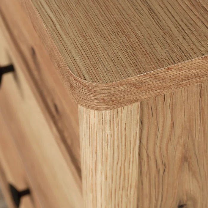 Timber 6 Drawer Dresser - Afday