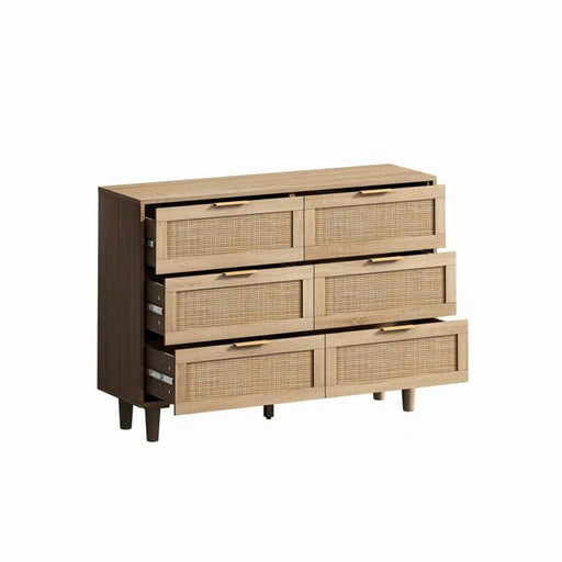 Broseley 6 Drawer Dresser - Afday