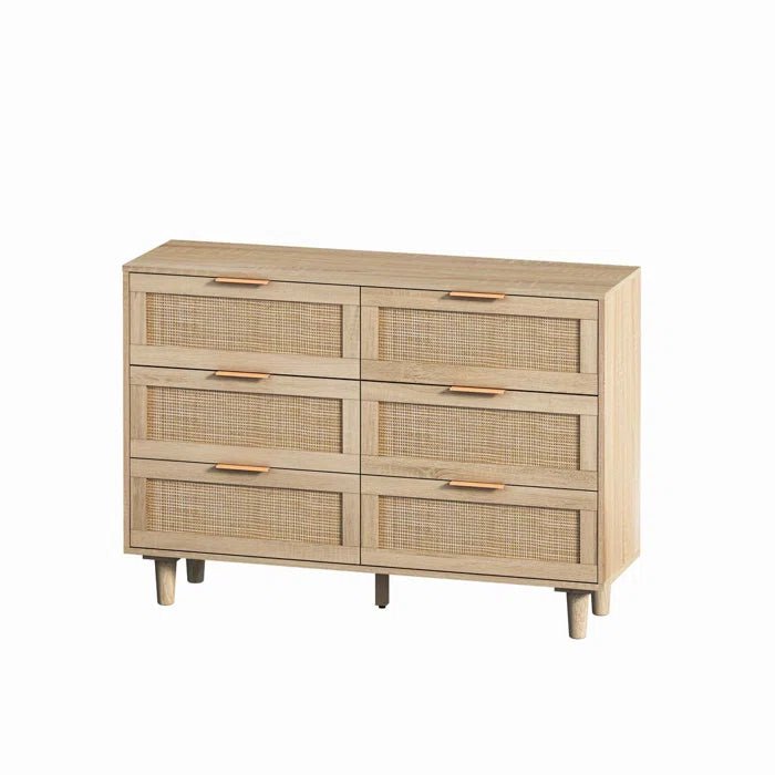 Broseley 6 Drawer Dresser - Afday