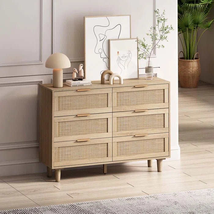 Broseley 6 Drawer Dresser - Afday