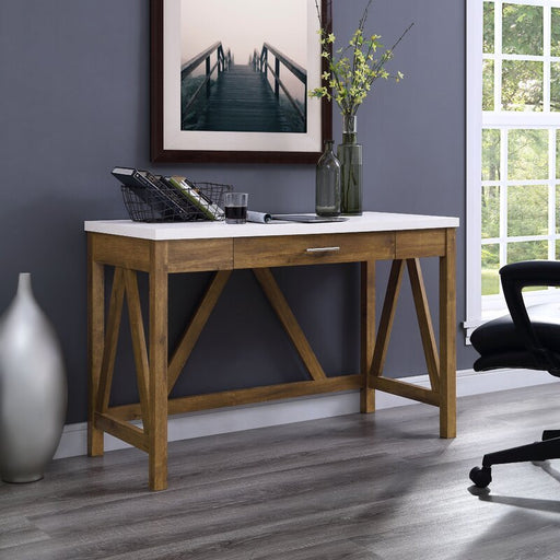 Lowville Wooden Office Desk - Afday