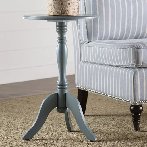 Turquoise Blue End Table - Afday
