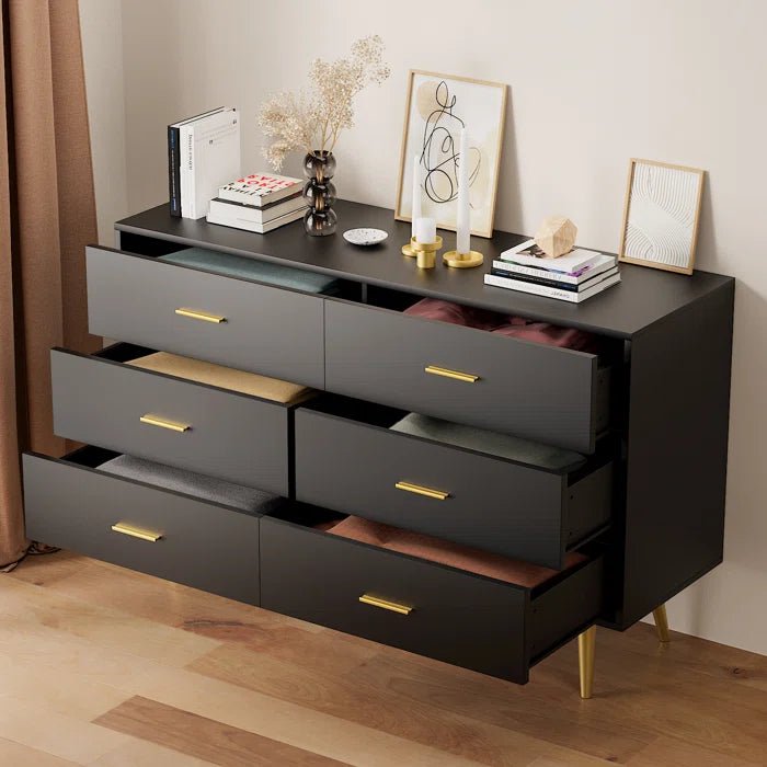 Kamily 6 Drawer Dresser - Afday