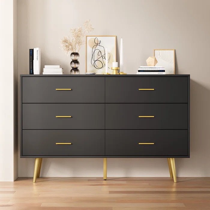 Kamily 6 Drawer Dresser - Afday
