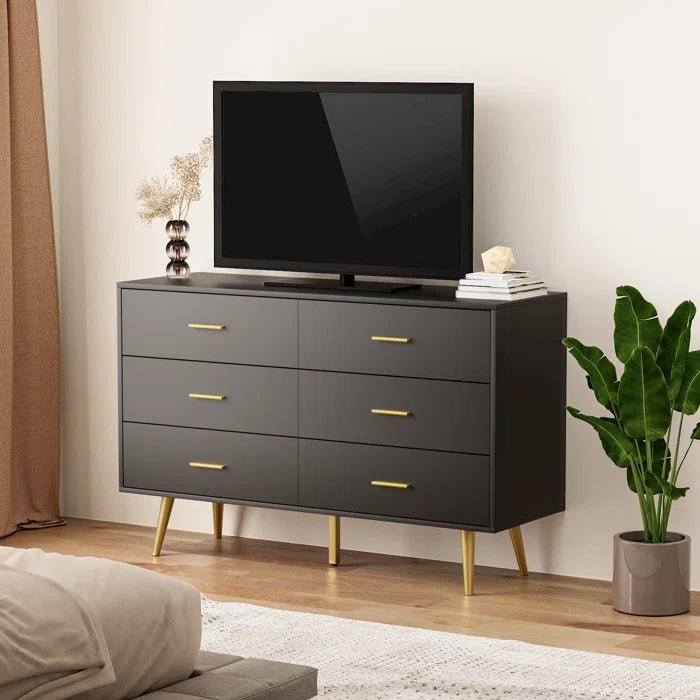 Kamily 6 Drawer Dresser - Afday