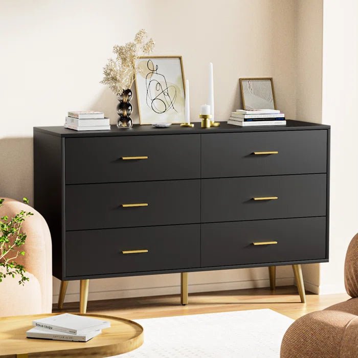 Kamily 6 Drawer Dresser - Afday