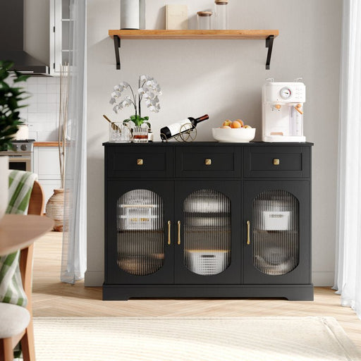 Genova 3 Drawer Sideboard - Afday