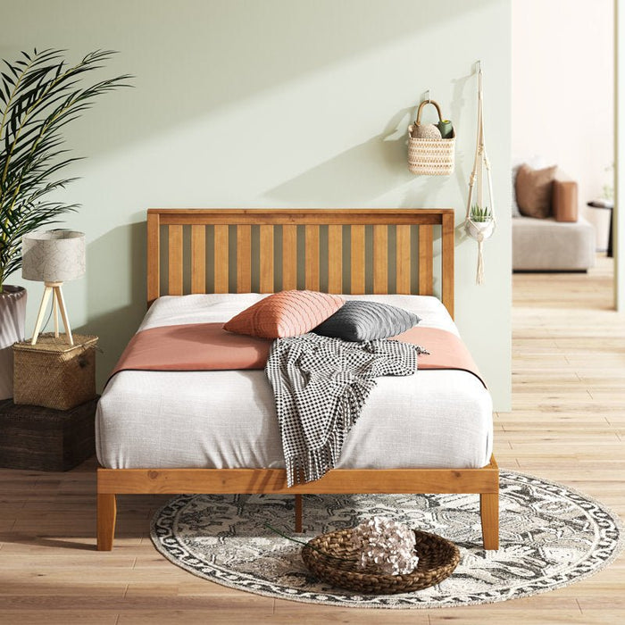 Harlow Wooden Bed - Afday