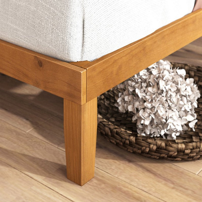 Harlow Wooden Bed - Afday