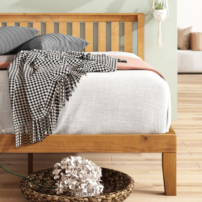 Harlow Wooden Bed - Afday