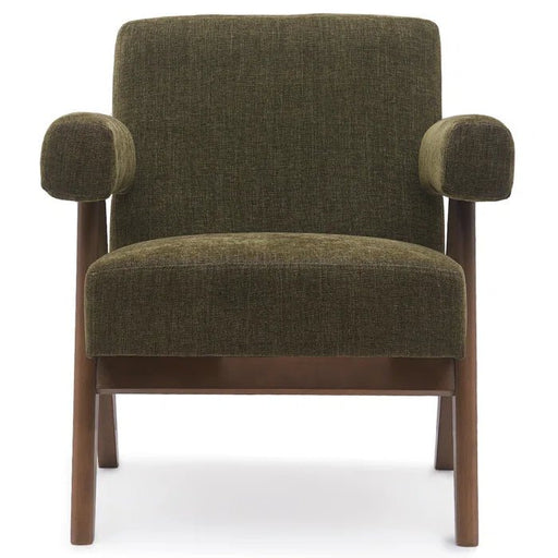 Chandigarh Upholstered Armchair - Afday