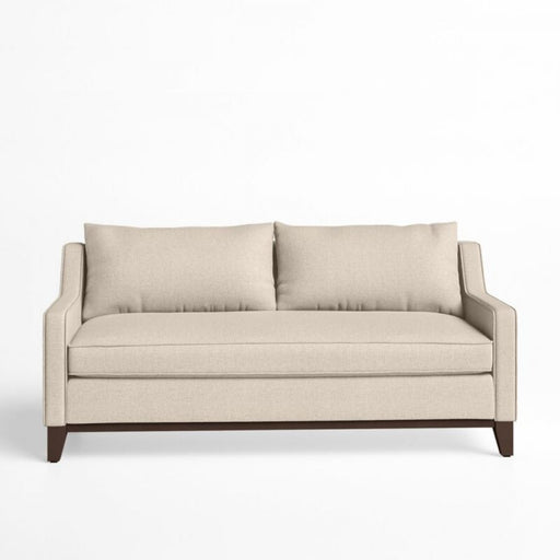 Oatmeal Tweed Upholstered Sofa - Afday