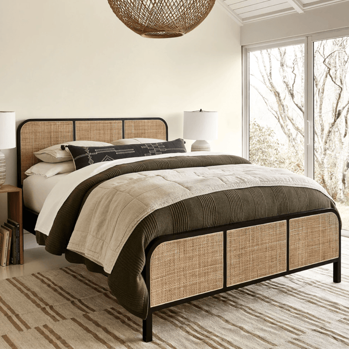 Barrett Rattan Bed - Afday