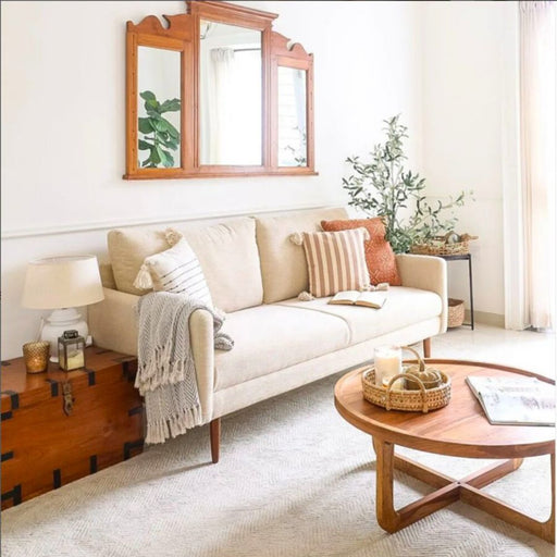 Goldenrod Square Arm Sofa - Afday