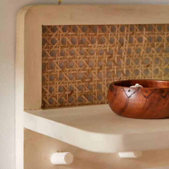 Rattan Wall Shelf - Afday