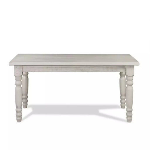 Off White Wooden Dining Table - Afday