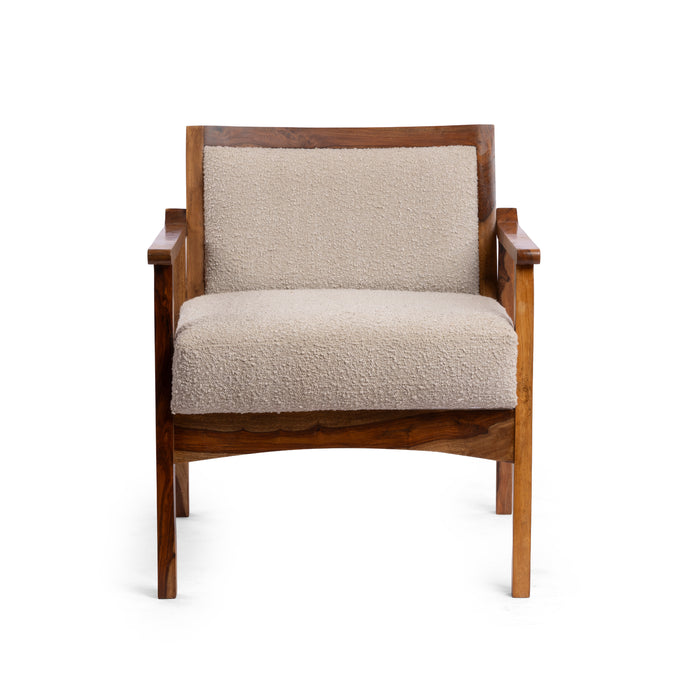 Giselle Wicker Upholstered Armchair - Afday