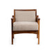 Giselle Wicker Upholstered Armchair - Afday