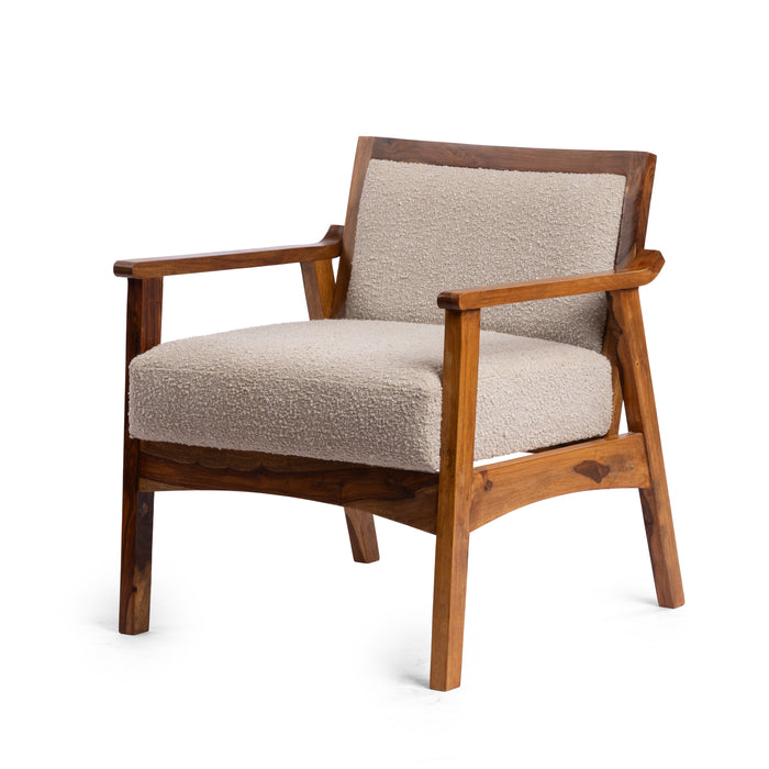 Giselle Wicker Upholstered Armchair - Afday