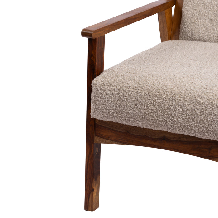 Giselle Wicker Upholstered Armchair - Afday