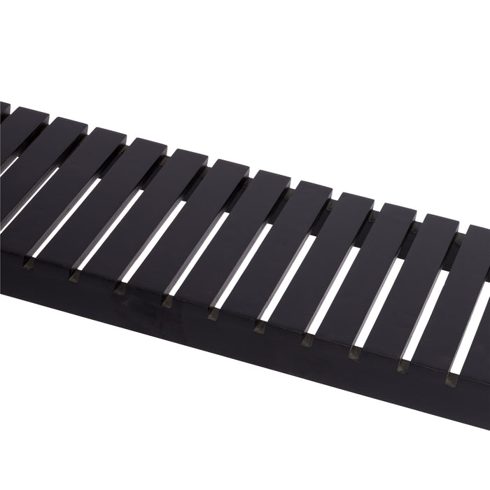 Stripped Solid Wood Bench - Afday