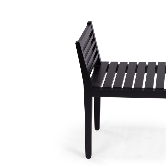 Stripped Solid Wood Bench - Afday