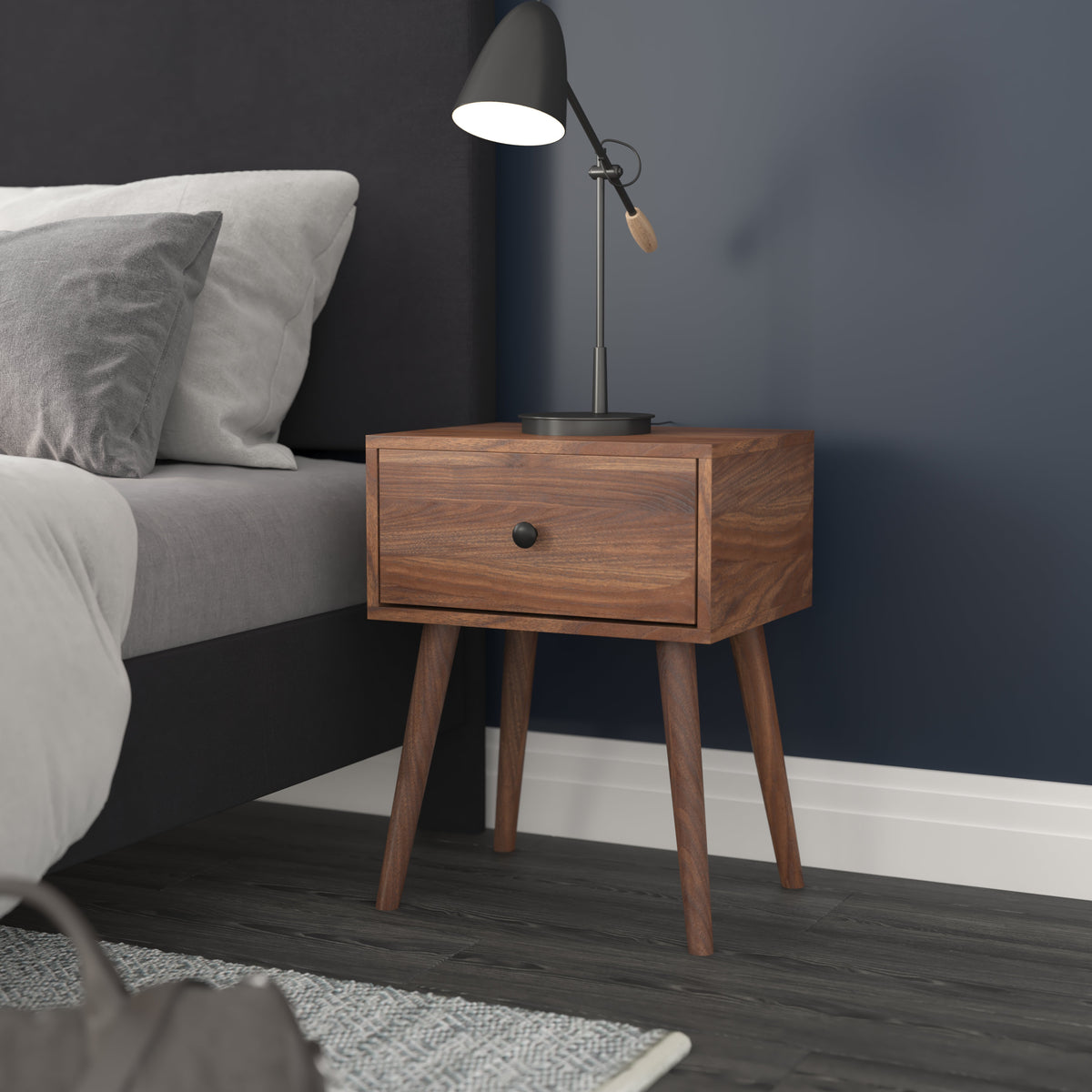 Jackson Single Drawer Bedside Table — Afday
