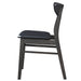 Black Upholstered Dining chair - Afday