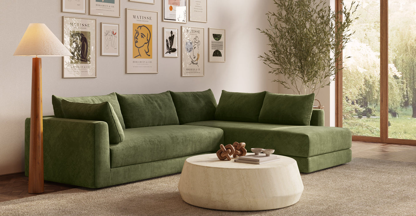 Moss Lounge Sectional Sofa
