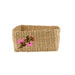 The Blossom Embroidered Wicker Basket Set - Afday