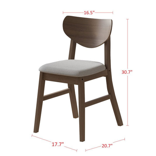 Mercury Upholstered Dining chair - Afday