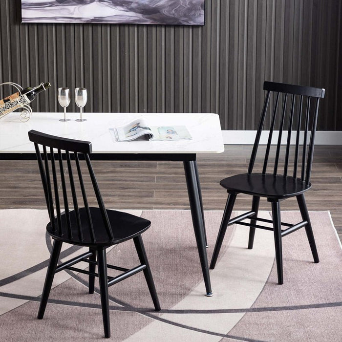 Dingler Black Dining Chair - Afday