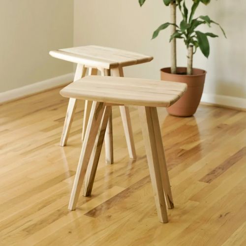 Maple End Tables - Afday